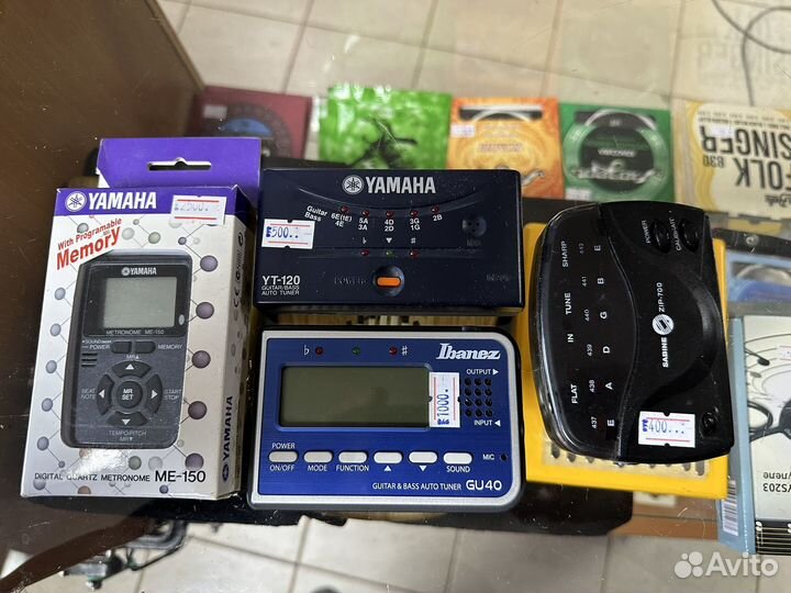Тюнер гитарный
