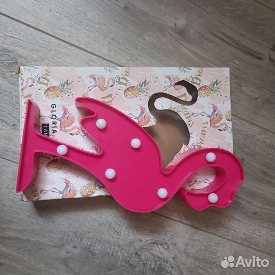 Ночник фламинго