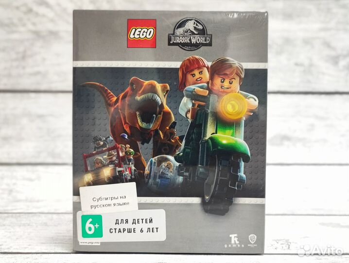 Lego Мир Юрского Периода Jurassic World (PS4) NEW