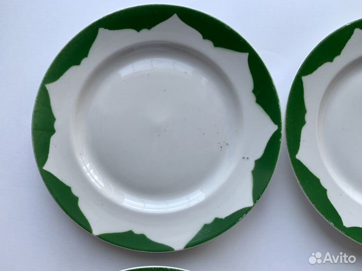 Тарелки десертные Кувасайский фз СССР