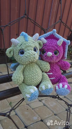 Вязаные игрушки ручной работы