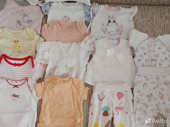 Боди для девочки пакетом