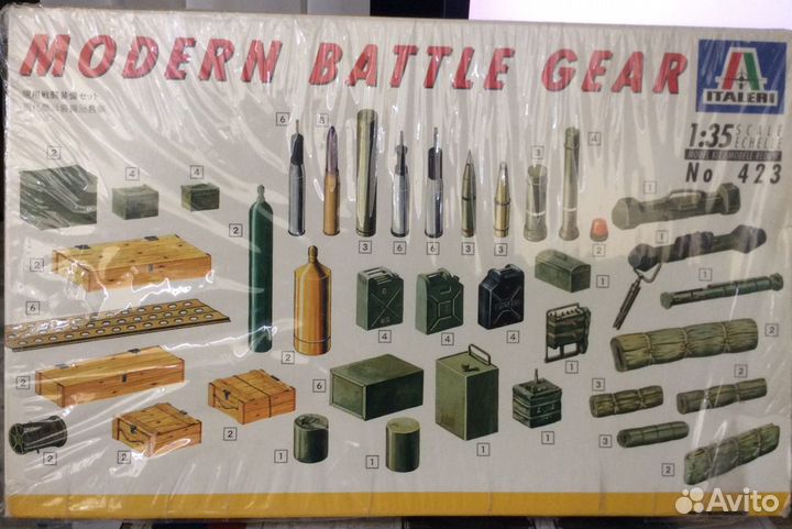 Фигуры солдат, вооружение и дополнения в М1/35