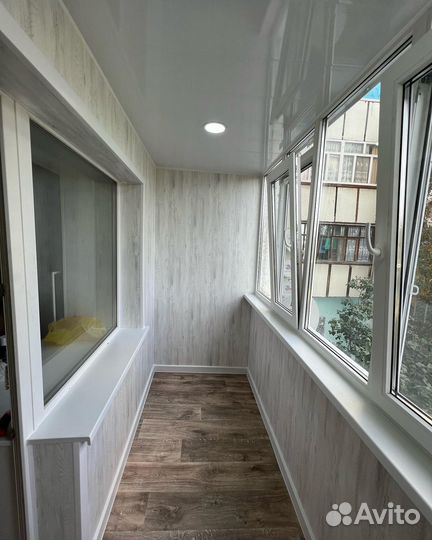 Остекление балконов и лоджий под ключ