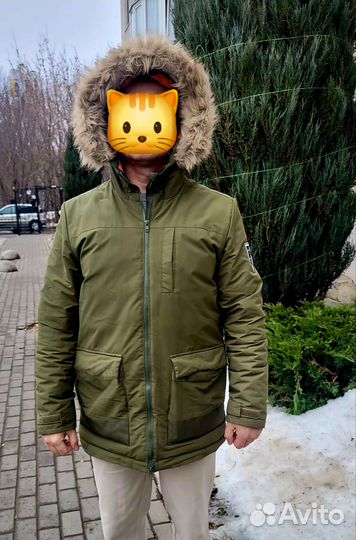 Мужская зимняя куртка парка 48-50