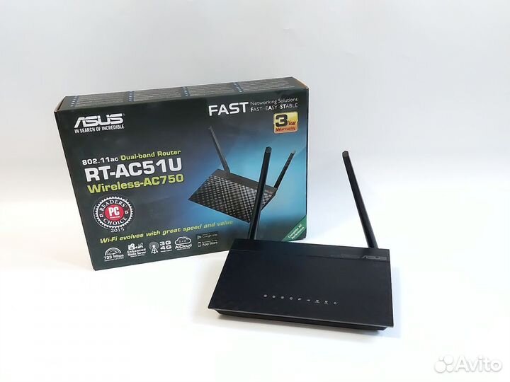 Wifi роутер asus rt-ac51u