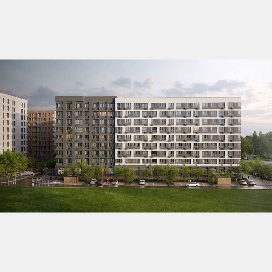 3-к. квартира, 59,3 м², 4/9 эт.