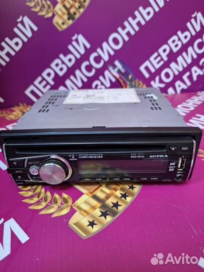 Автомагнитола supra SCD-401U