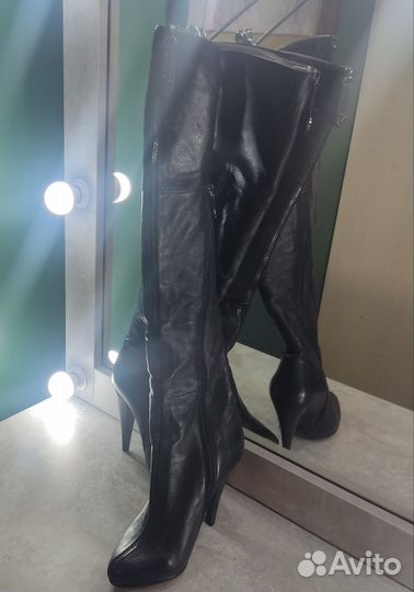 Сапоги ботфорты 36,5