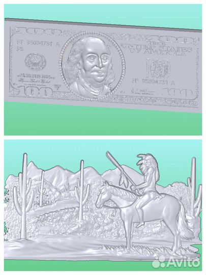 Обьёмные и плоские шаблоны для CNC / чпу