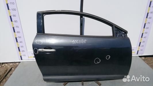 Дверь передняя правая renault megane 3 (10V48E201)