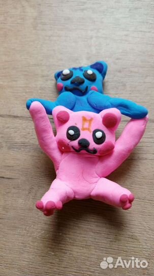 Фигурки из лёгкого пластилина