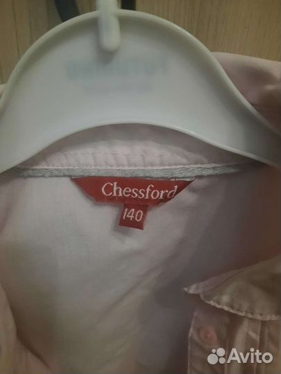 Рубашка школьная 140 девочки