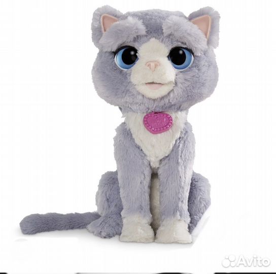 Котёнок Бутси FurReal Friends, снежный барс, панда