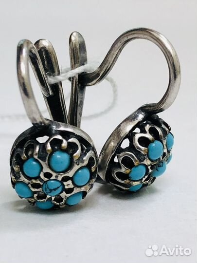 Серебряные серьги