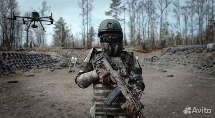 Бронежилет с плитами Гост