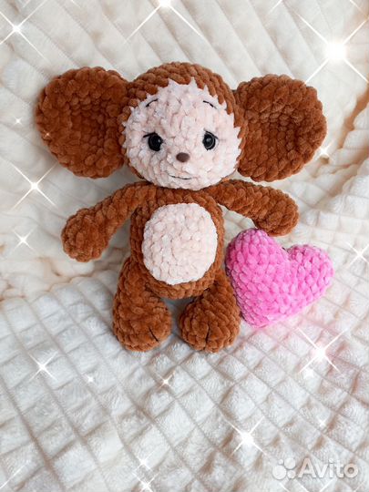 Чебурашка игрушка ручная работа