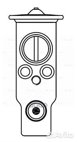 Клапан расш. кондиционера (трв) для а/м Suzuki