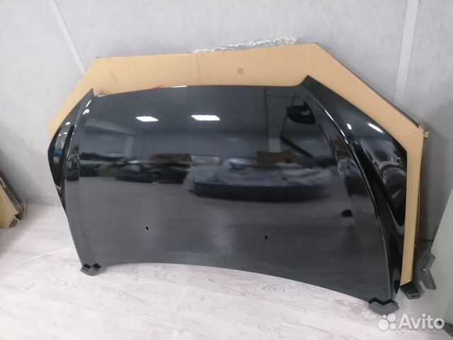 Капот Chevrolet Aveo T300 Черный