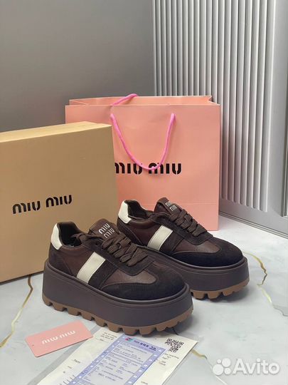 Кроссовки Кеды Miu Miu Женские Осень Размер 36-41