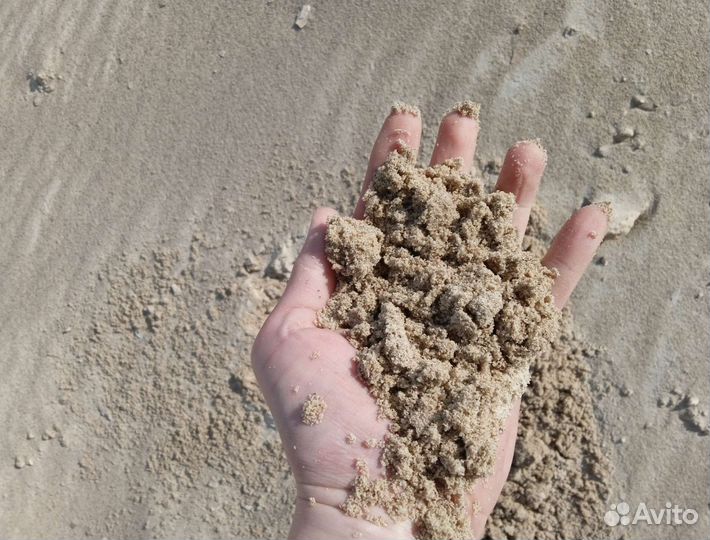 Песок намывной карьерный сеянный