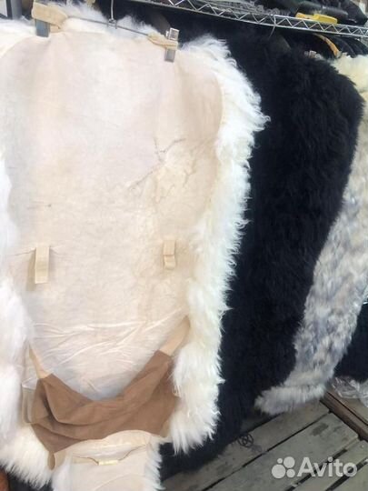 Меховые накидки австралийская овчина