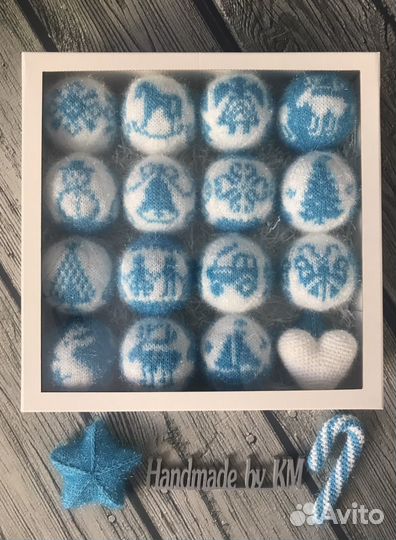 Елочные игрушки ручной работы