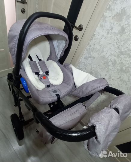 Коляска adamex 3 в 1 бу