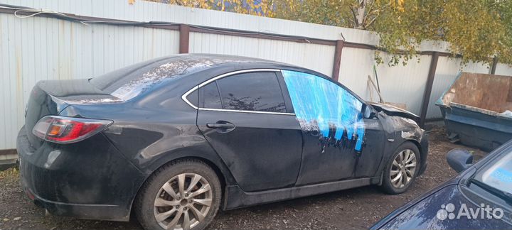 Mazda 6 2.5 МТ, 2008, битый, 182 000 км