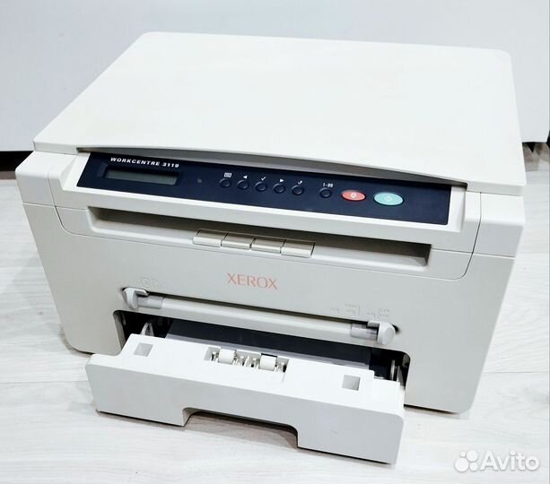 Мфу лазерное ч/б xerox 3119