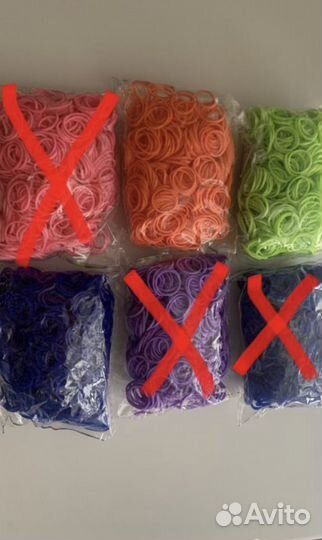 Резиночки для плетения браслетов