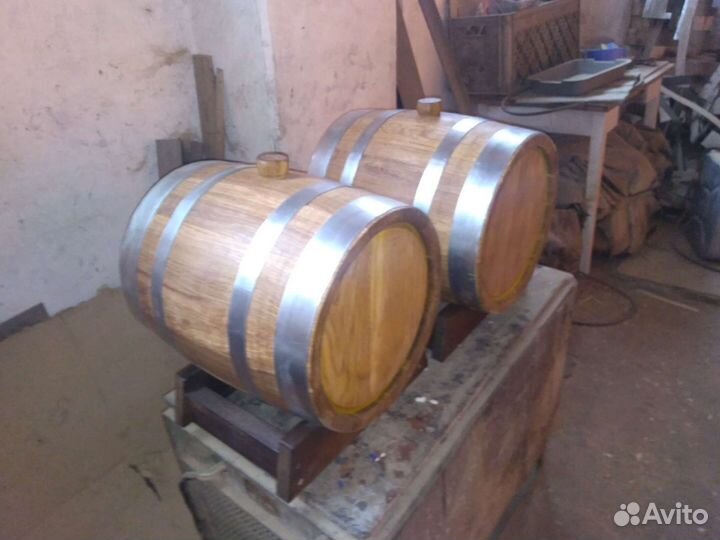 Бочка дубовая