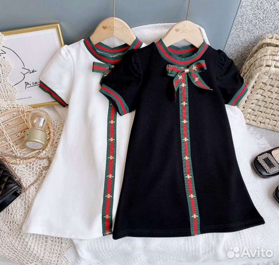 Платье для девочки 92