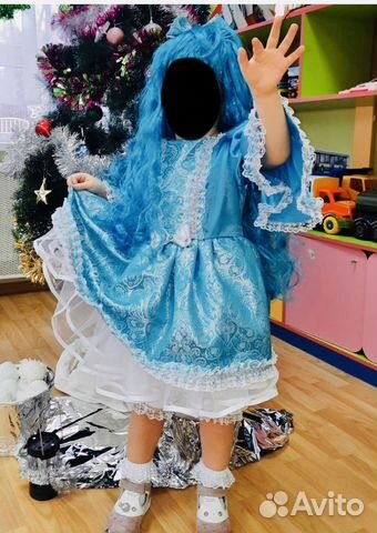 Карнавальный костюм мальвина на 3-4 года