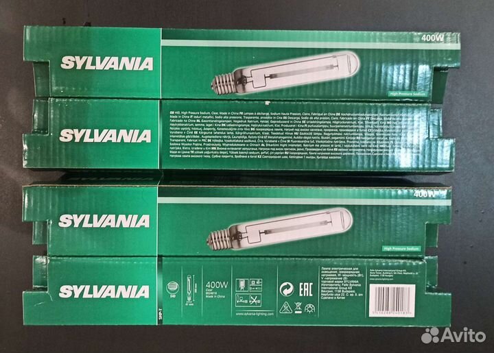 Лампа днат sylvania SHP-T 400W E40