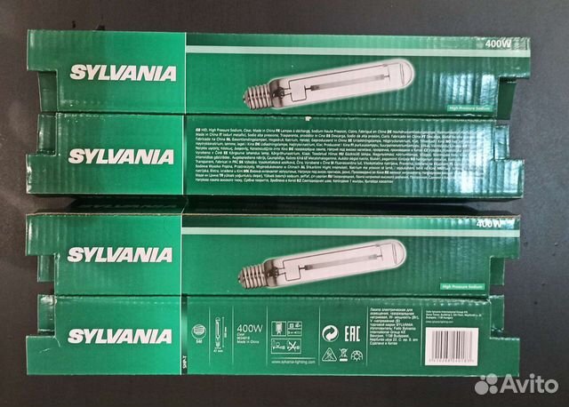 Лампа днат sylvania SHP-T 400W E40