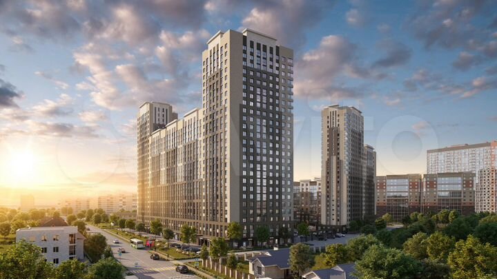 1-к. квартира, 36,1 м², 14/25 эт.