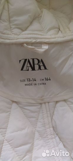 Пальто для девочки zara