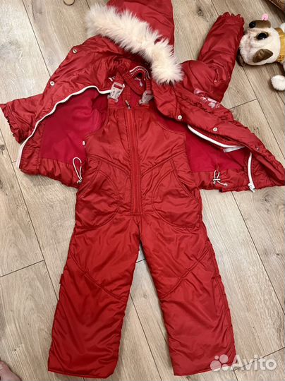 Зимний костюм для девочки