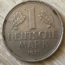 1 deutsche mark 1971г