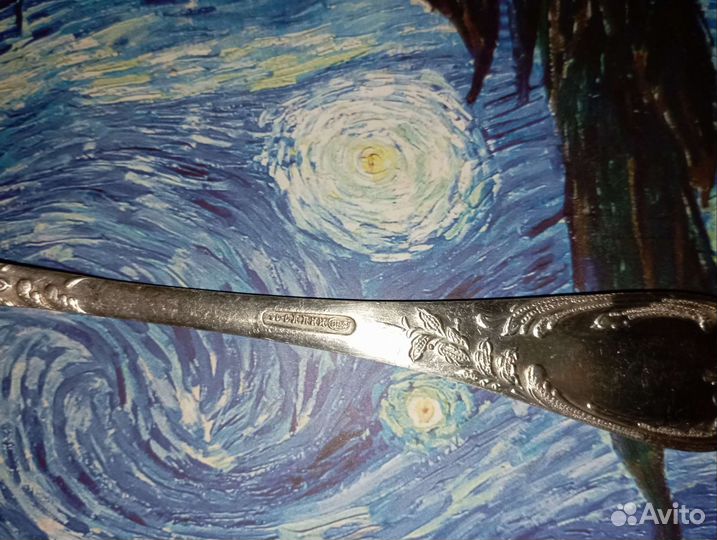 Мельхиоровые ложки столовые СССР