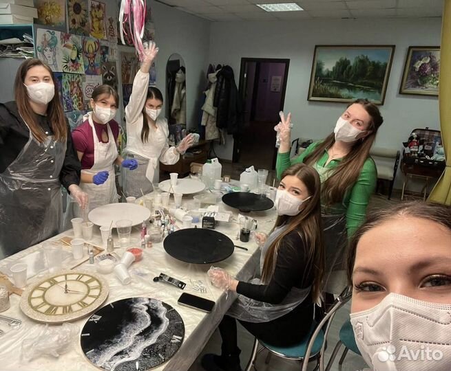 Мастер класс по эпоксидной смоле