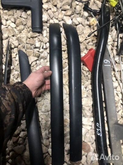 Молдинги бампера передние Bmw 3 E46