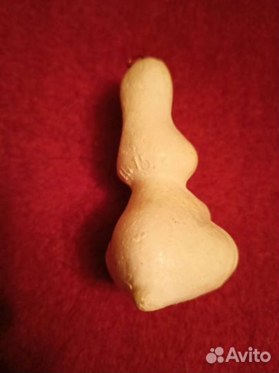 Ёлочная игрушка заяц,пенопласт