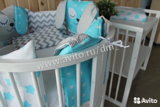 Детская кроватка трансформер 8 в 1