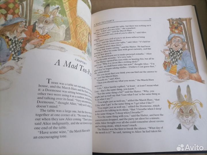 Алиса с иллюстрациями Helen Oxenbur и Eric Kincaid