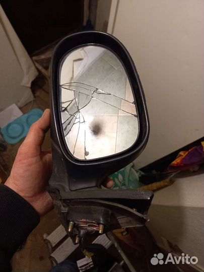 Nissan wingroad зеркала на левый вида