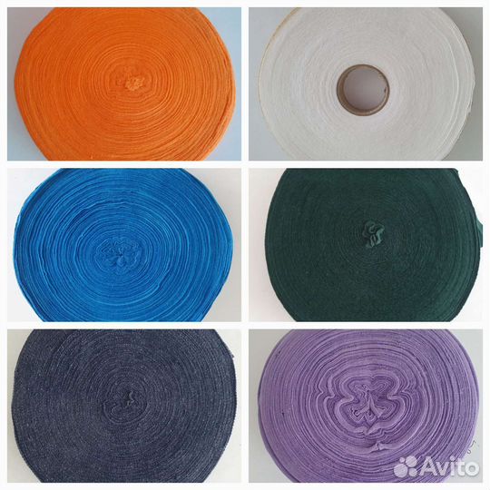 Бейка трикотажная хб новая много