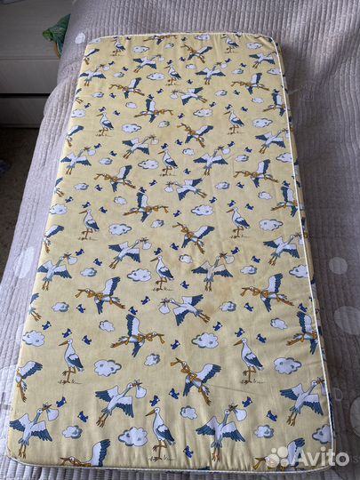 Матрас детский 120х60 с чехлом