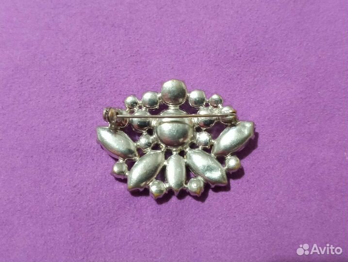 Брошь винтажная, гдр, 60-е годы